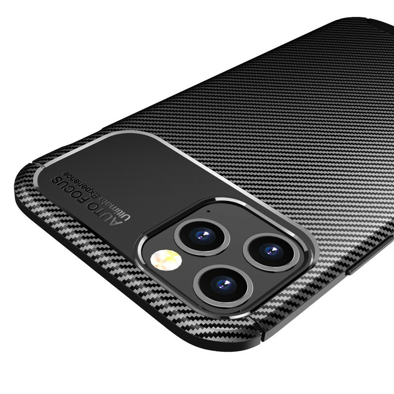 Coque iPhone 12 Pro Max Flexible Texture Fibre Carbone Coque iPhone 12 Pro Max Flexible Texture Fibre Carbone