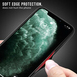 Coque iPhone 12 Pro Max Verre Trempé Fibre Carbone Classique