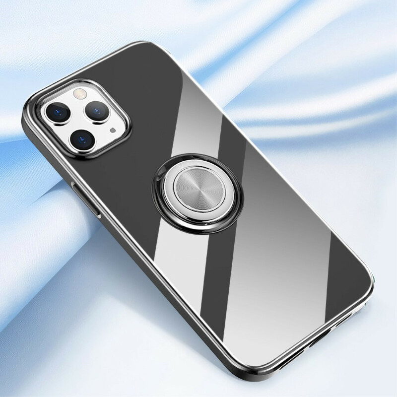Coque iPhone 12 Pro Max Transparente avec Anneau-Support