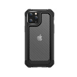 Coque iPhone 12 Pro Max Transparente Texture Fibre Carbone