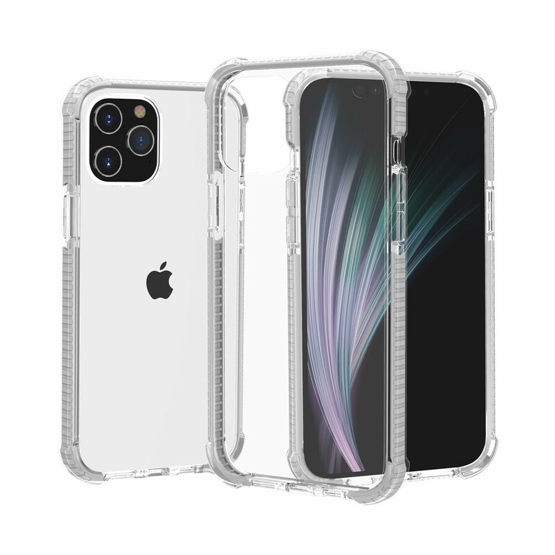 Coque iPhone 12 Pro Max Hybride Transparente Mate