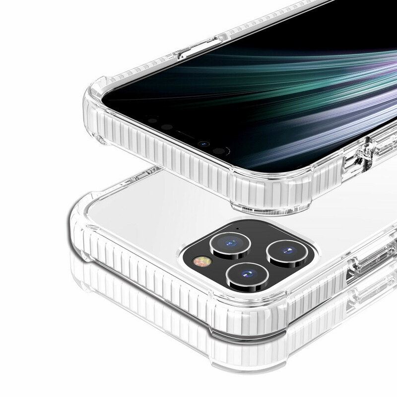 Coque iPhone 12 Pro Max Hybride Transparente Mate