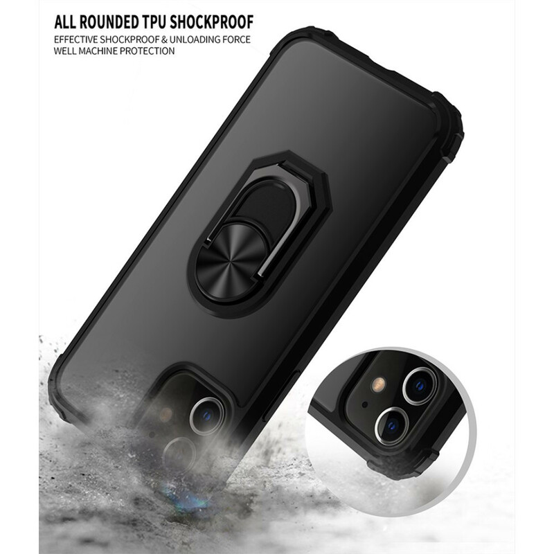 Coque iPhone 12 Pro Max Hybride Anneau Premium Coque iPhone 12 Pro Max Hybride Anneau Premium