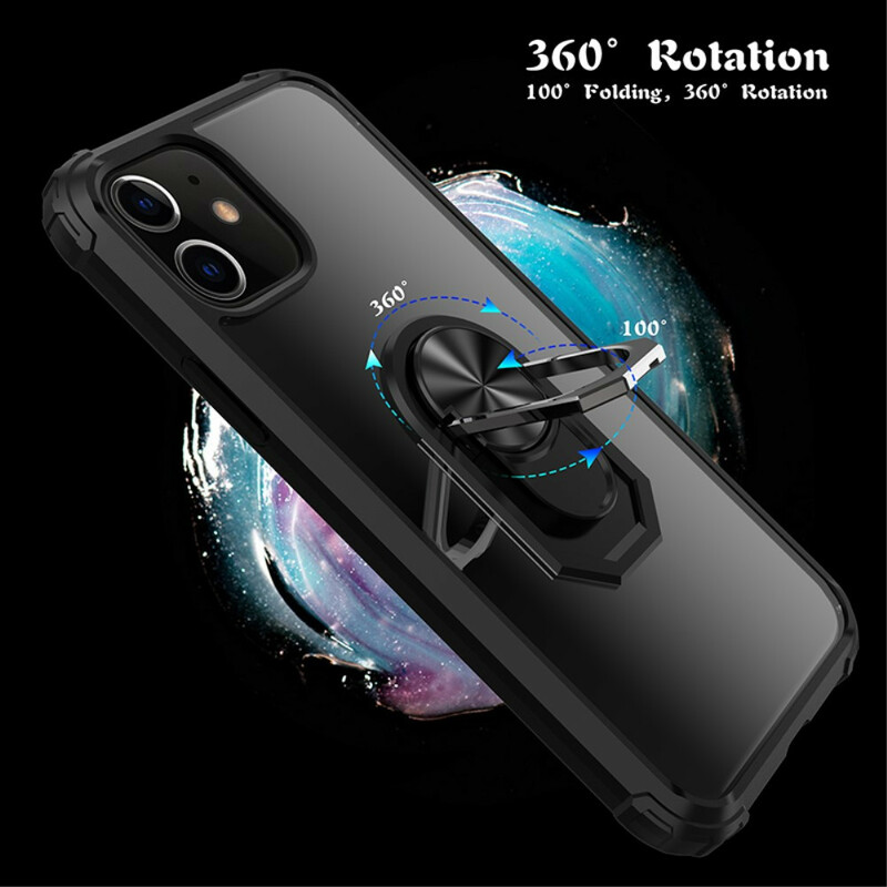 Coque iPhone 12 Pro Max Hybride Anneau Premium Coque iPhone 12 Pro Max Hybride Anneau Premium