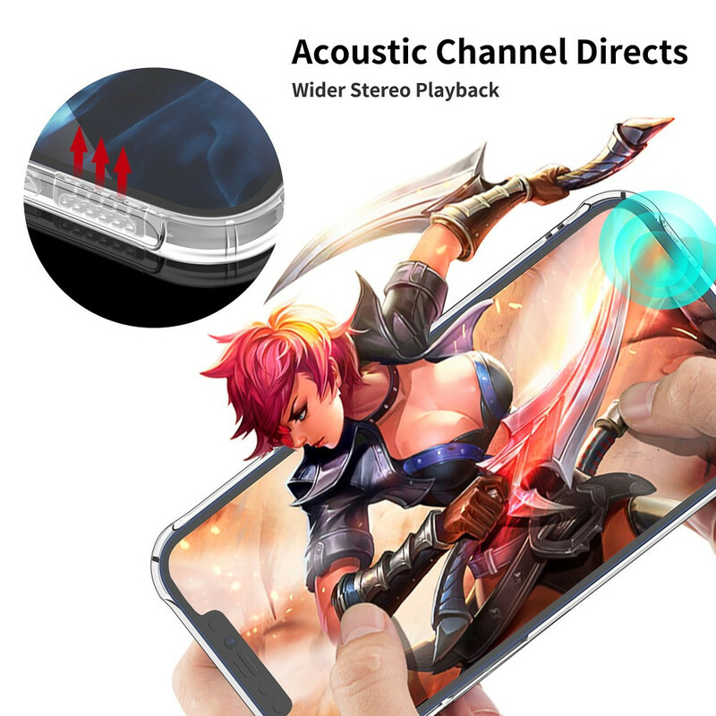 Coque iPhone 12 Pro Max Transparente LEEU Design