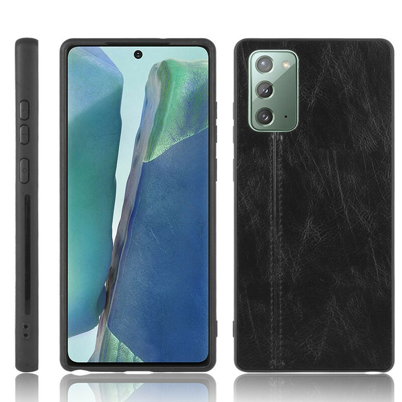 Coque Samsung Galaxy Note 20 Effet Cuir Couture Coque Samsung Galaxy Note 20 Effet Cuir Couture