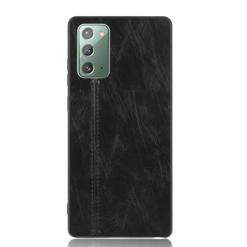 Coque Samsung Galaxy Note 20 Effet Cuir Couture Coque Samsung Galaxy Note 20 Effet Cuir Couture
