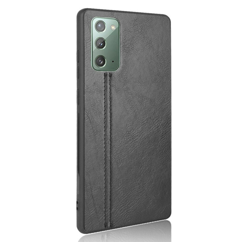 Coque Samsung Galaxy Note 20 Effet Cuir Couture Coque Samsung Galaxy Note 20 Effet Cuir Couture