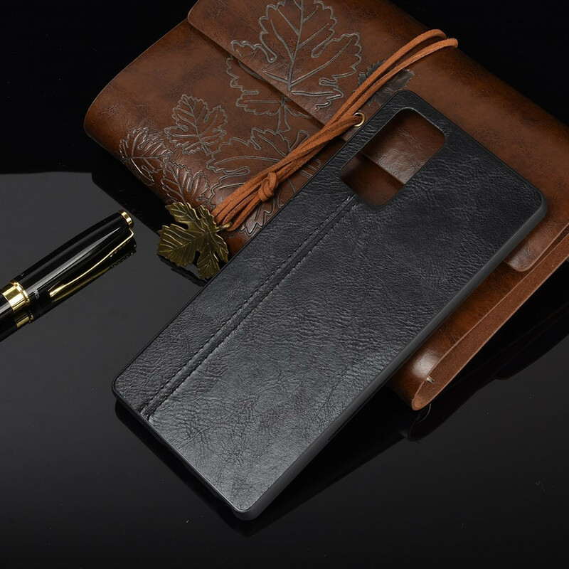 Coque Samsung Galaxy Note 20 Effet Cuir Couture Coque Samsung Galaxy Note 20 Effet Cuir Couture