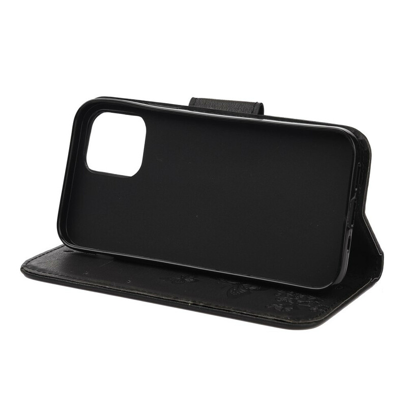 Housse iPhone 12 Pro Max Splendides Papillons à Lanière Housse iPhone 12 Pro Max Splendides Papillons à Lanière