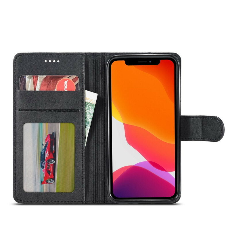 Housse iPhone 12 Pro Max LC.IMEEKE Effet Cuir Housse iPhone 12 Pro Max LC.IMEEKE Effet Cuir