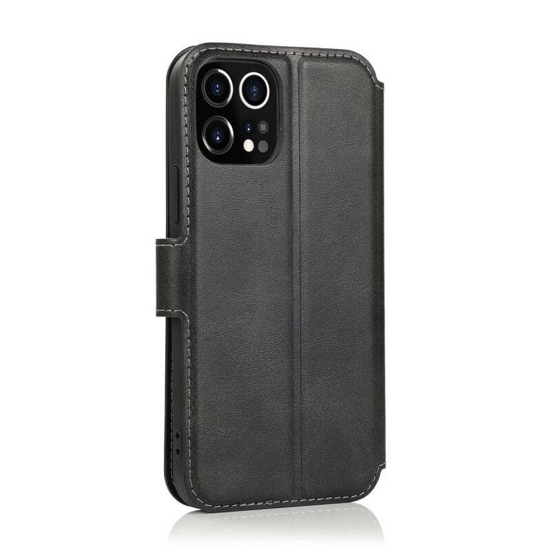 Housse iPhone 12 Pro Max Style Cuir Rétro Housse iPhone 12 Pro Max Style Cuir Rétro