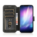 Housse iPhone 12 Pro Max Style Cuir Rétro Housse iPhone 12 Pro Max Style Cuir Rétro