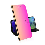 Housse iPhone 12 Pro Max Simili Cuir Couverture Miroir Housse iPhone 12 Pro Max Simili Cuir Couverture Miroir