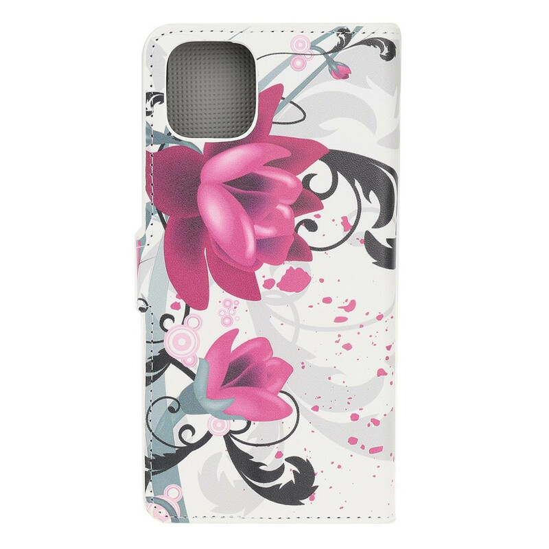 Housse iPhone 12 Max / 12 Pro Tropical Flowers Housse iPhone 12 Max / 12 Pro Tropical Flowers
