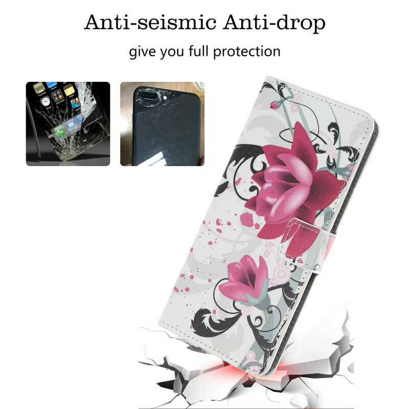 Housse iPhone 12 Max / 12 Pro Tropical Flowers Housse iPhone 12 Max / 12 Pro Tropical Flowers