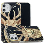 Coque iPhone 12 Max / 12 Pro Cerf Majestueux Fluorescente Coque iPhone 12 Max / 12 Pro Cerf Majestueux Fluorescente
