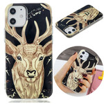 Coque iPhone 12 Max / 12 Pro Cerf Majestueux Fluorescente Coque iPhone 12 Max / 12 Pro Cerf Majestueux Fluorescente