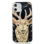 Coque iPhone 12 Max / 12 Pro Cerf Majestueux Fluorescente Coque iPhone 12 Max / 12 Pro Cerf Majestueux Fluorescente