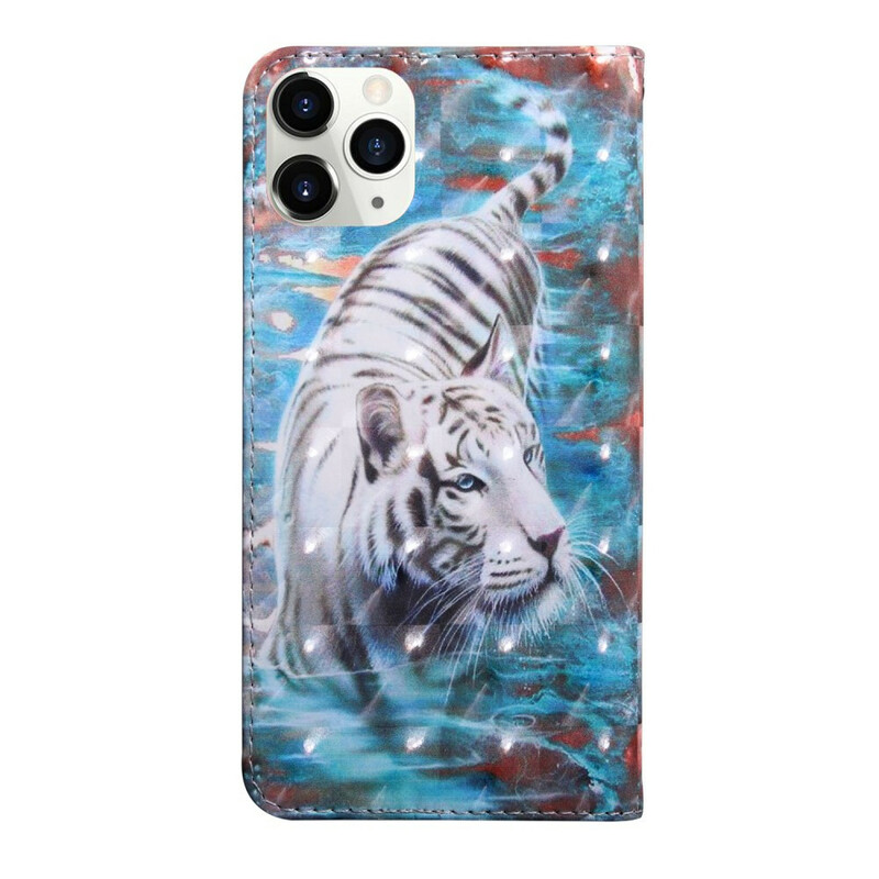 Housse iPhone 12 Max / 12 Pro Light Spot Lucien le Tigre Housse iPhone 12 Max / 12 Pro Light Spot Lucien le Tigre