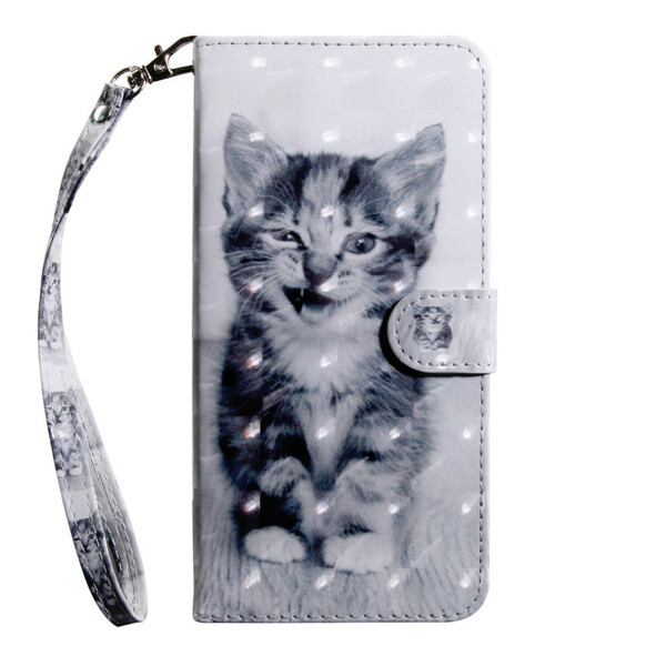 Housse iPhone 12 Max / 12 Pro Light Spot Ignace le Chaton