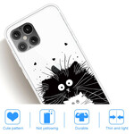 Coque iPhone 12 Max / 12 Pro Regarde les Chats