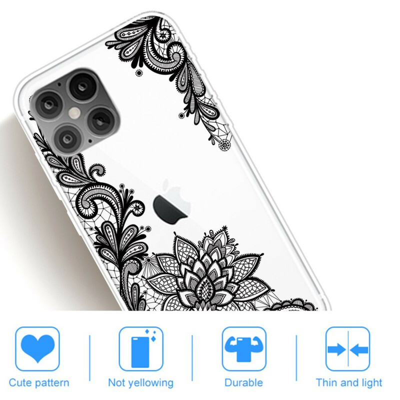 Coque iPhone 12 Max / 12 Pro Sublime Dentelle