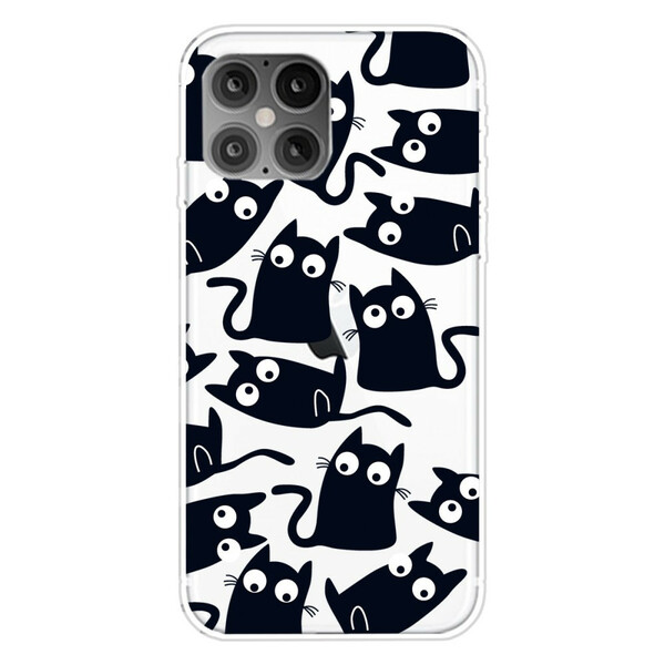 Coque iPhone 12 Max / 12 Pro Souris Noires