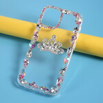 Coque iPhone 12 Max / 12 Pro Silicone et Strass Coque iPhone 12 Max / 12 Pro Silicone et Strass