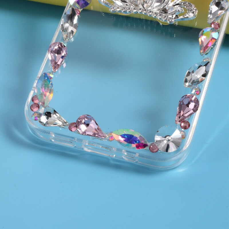 Coque iPhone 12 Max / 12 Pro Silicone et Strass Coque iPhone 12 Max / 12 Pro Silicone et Strass