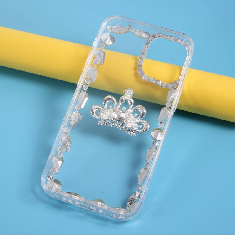 Coque iPhone 12 Max / 12 Pro Silicone et Strass Coque iPhone 12 Max / 12 Pro Silicone et Strass