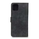 Housse iPhone 12 Max / 12 Pro Effet Cuir Vintage KHAZNEH Housse iPhone 12 Max / 12 Pro Effet Cuir Vintage KHAZNEH