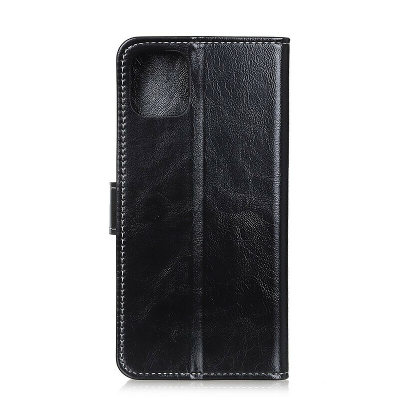 Housse iPhone 12 Max / 12 Pro Brillante et Coutures Apparentes Housse iPhone 12 Max / 12 Pro Brillante et Coutures Apparentes