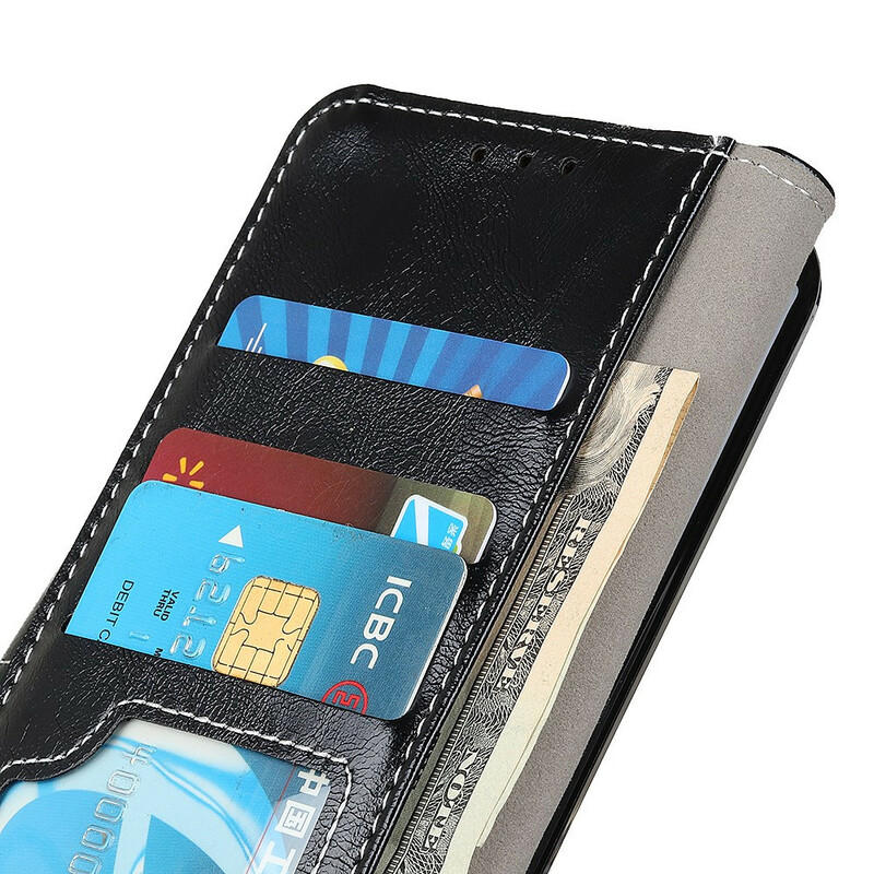 Housse iPhone 12 Max / 12 Pro Brillante et Coutures Apparentes Housse iPhone 12 Max / 12 Pro Brillante et Coutures Apparentes
