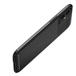 Coque iPhone 12 Max / 12 Pro Flexible Texture Fibre Carbone
