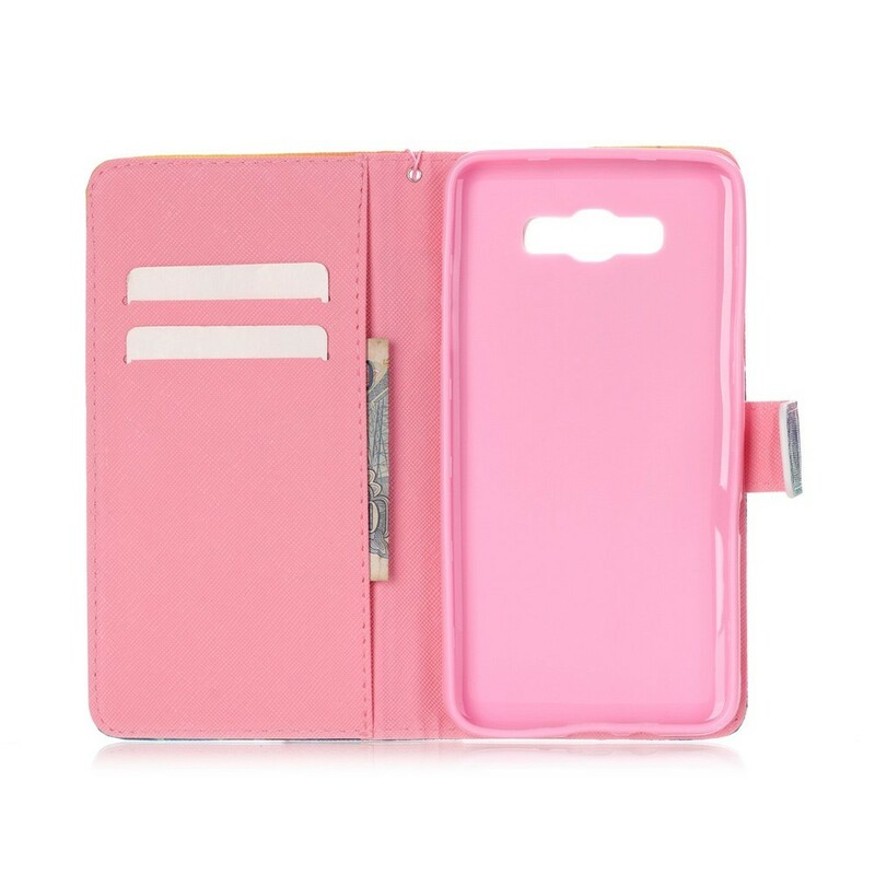 Housse Samsung Galaxy J7 2016 Lotus Housse Samsung Galaxy J7 2016 Lotus
