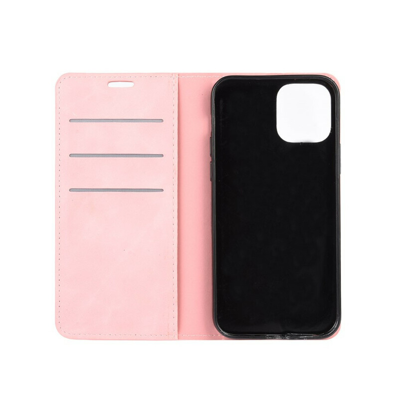 Flip Cover iPhone 12 Max / 12 Pro Effet Cuir Douceur Flip Cover iPhone 12 Max / 12 Pro Effet Cuir Douceur