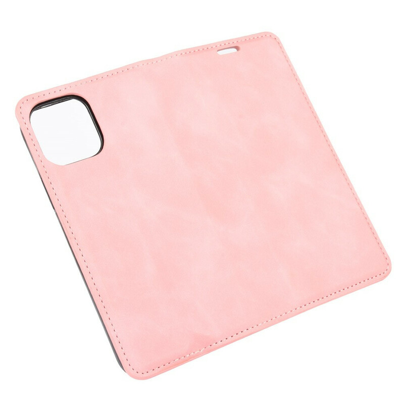 Flip Cover iPhone 12 Max / 12 Pro Effet Cuir Douceur Flip Cover iPhone 12 Max / 12 Pro Effet Cuir Douceur