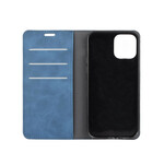 Flip Cover iPhone 12 Max / 12 Pro Effet Cuir Douceur