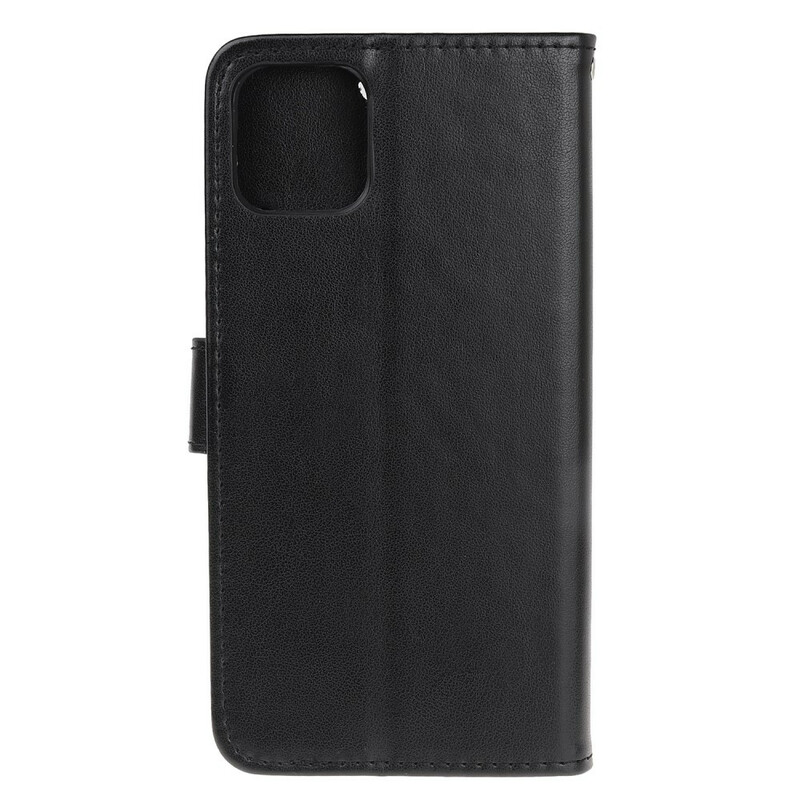 Housse iPhone 12 Max / 12 Pro Florale à Lanière Housse iPhone 12 Max / 12 Pro Florale à Lanière