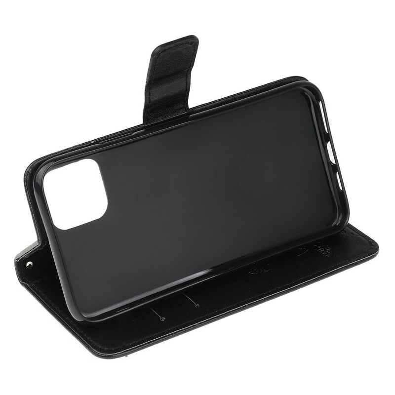 Housse iPhone 12 Max / 12 Pro Florale à Lanière Housse iPhone 12 Max / 12 Pro Florale à Lanière