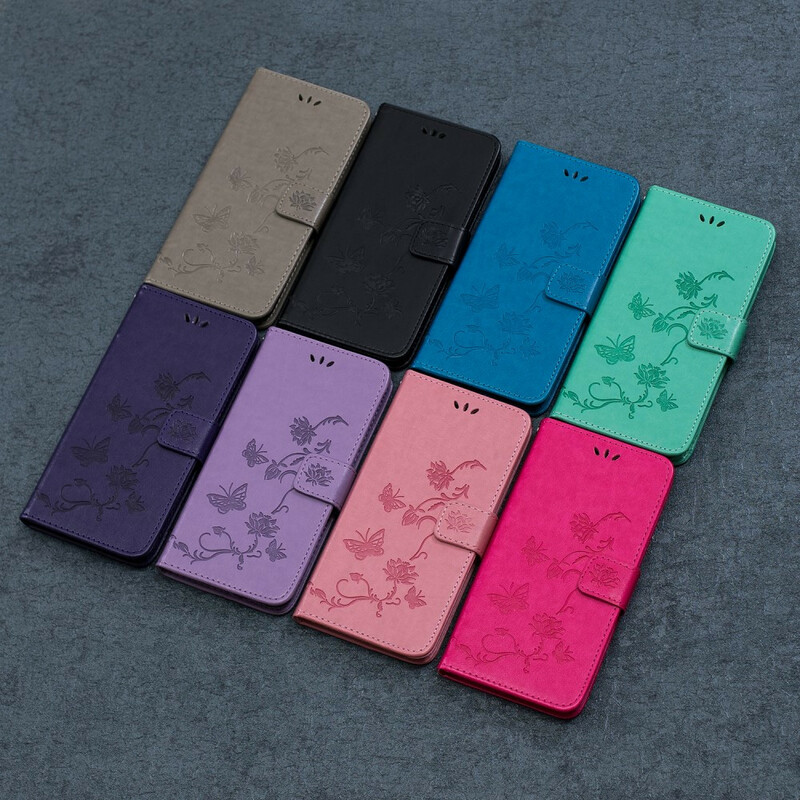 Housse iPhone 12 Max / 12 Pro Florale à Lanière Housse iPhone 12 Max / 12 Pro Florale à Lanière