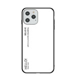 Coque iPhone 12 Max / 12 Pro Verre Trempé Hello Coque iPhone 12 Max / 12 Pro Verre Trempé Hello