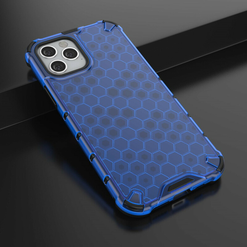 Coque iPhone 12 Max / 12 Pro Style Nid d'Abeille
