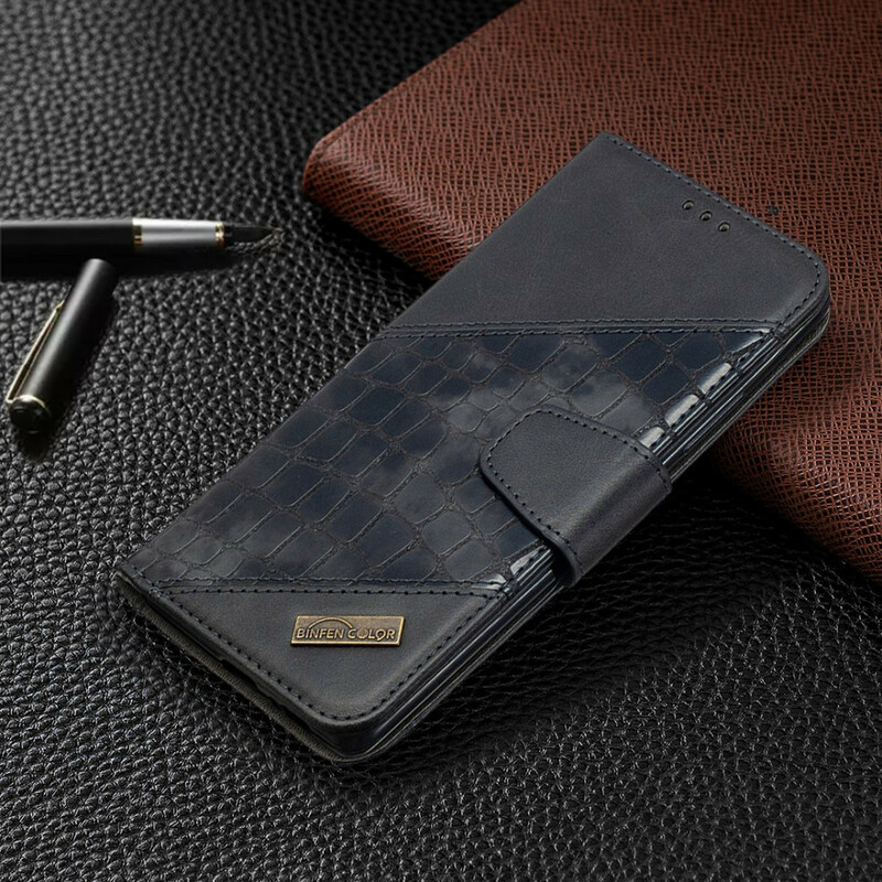 Housse Samsung Galaxy S10 Lite Effet Peau de Crocodile Classique Housse Samsung Galaxy S10 Lite Effet Peau de Crocodile Classique