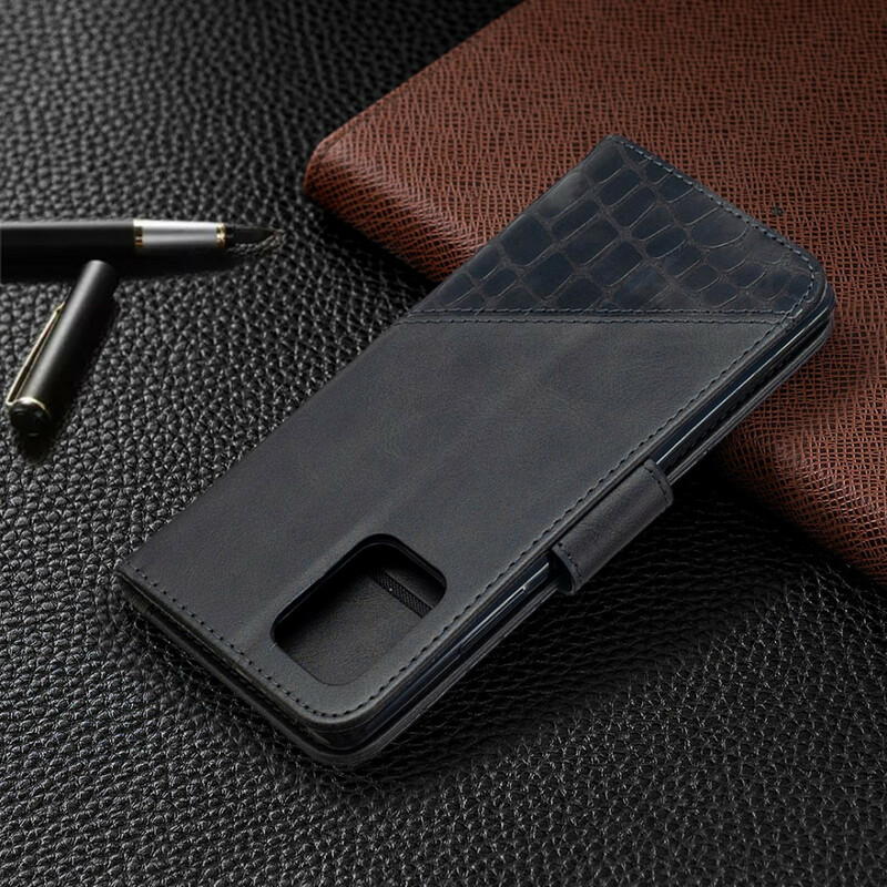 Housse Samsung Galaxy S10 Lite Effet Peau de Crocodile Classique Housse Samsung Galaxy S10 Lite Effet Peau de Crocodile Classique