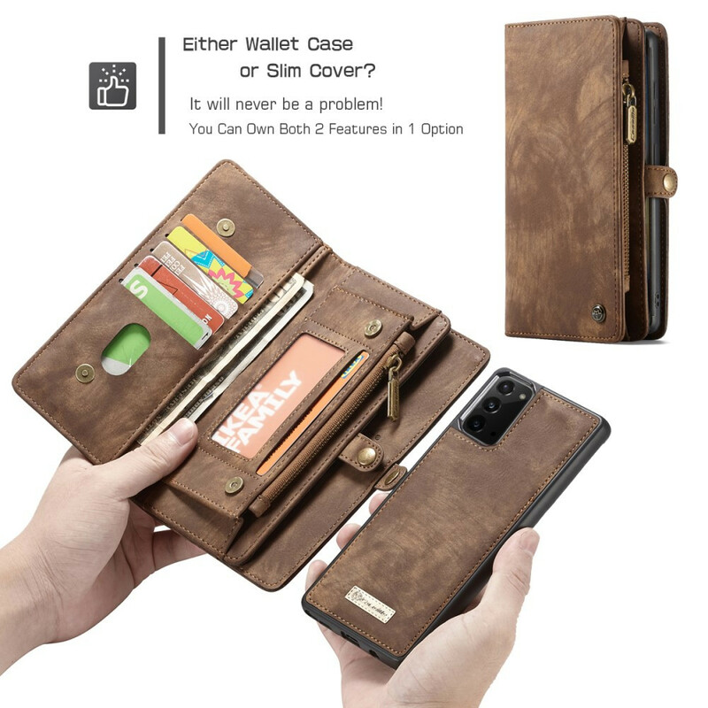 Housse Samsung Galaxy Note 20 CASEME Coque Détachable Housse Samsung Galaxy Note 20 CASEME Coque Détachable