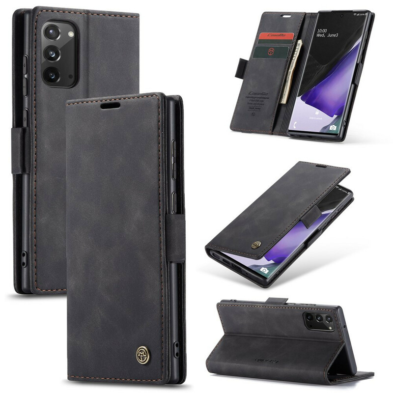 Housse Samsung Galaxy Note 20 CASEME Simili Cuir Housse Samsung Galaxy Note 20 CASEME Simili Cuir