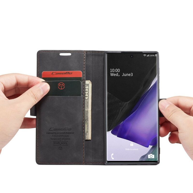 Housse Samsung Galaxy Note 20 CASEME Simili Cuir Housse Samsung Galaxy Note 20 CASEME Simili Cuir