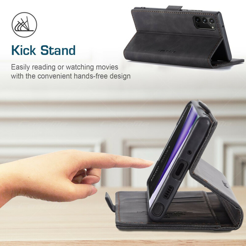 Housse Samsung Galaxy Note 20 CASEME Simili Cuir Housse Samsung Galaxy Note 20 CASEME Simili Cuir